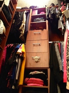 No, it's my closet.
